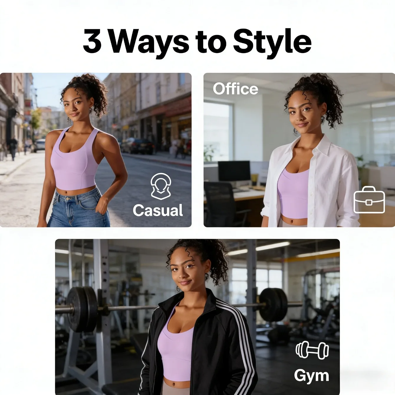 

Solid Color Seamless One - piece Cup Sports Bra Women's European American Feel Criss Cross Back Running Fitness Yoga Bra