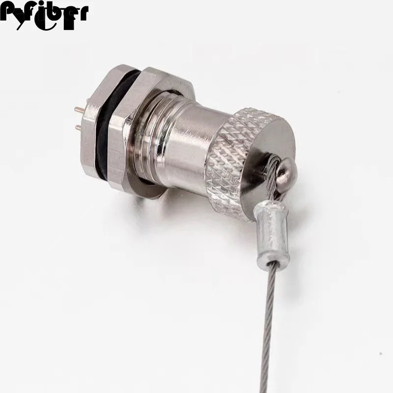 10pcs M12 connector dust cover aviation plug M8 socket dust cover connector male and female metal dust cover