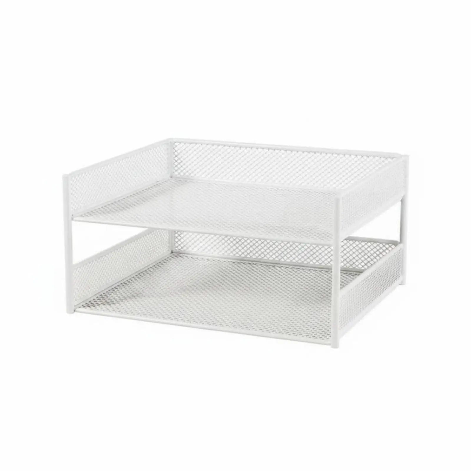 Multi-Tier Document Rack Multipurpose Desktop Paper Organizer Easy to Sort