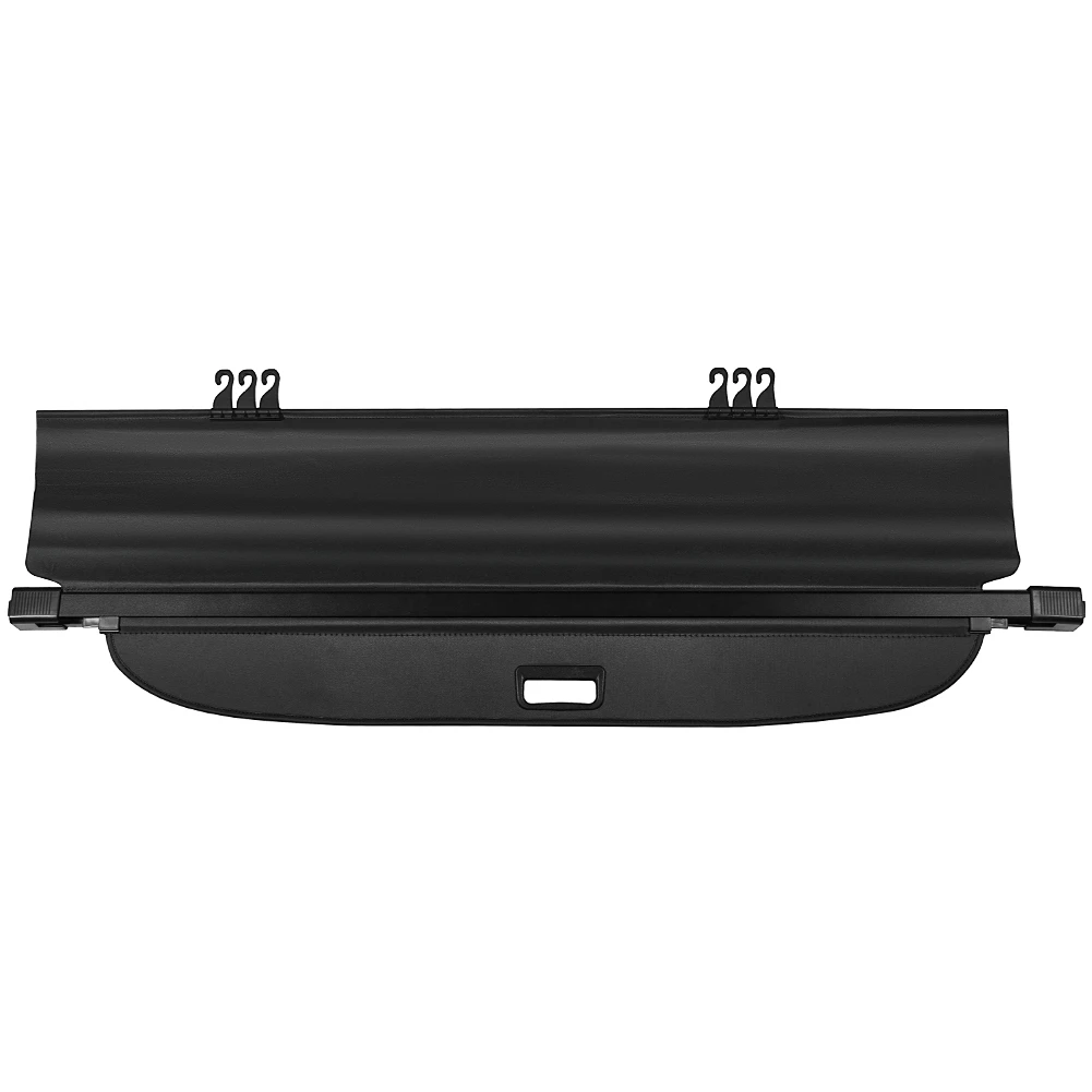 Car Interior Cargo Cover Trunk Cover Luggage Carrier Curtain Black Retractable Cargo Cover Fit Ford Edge 2015-2021PLUS