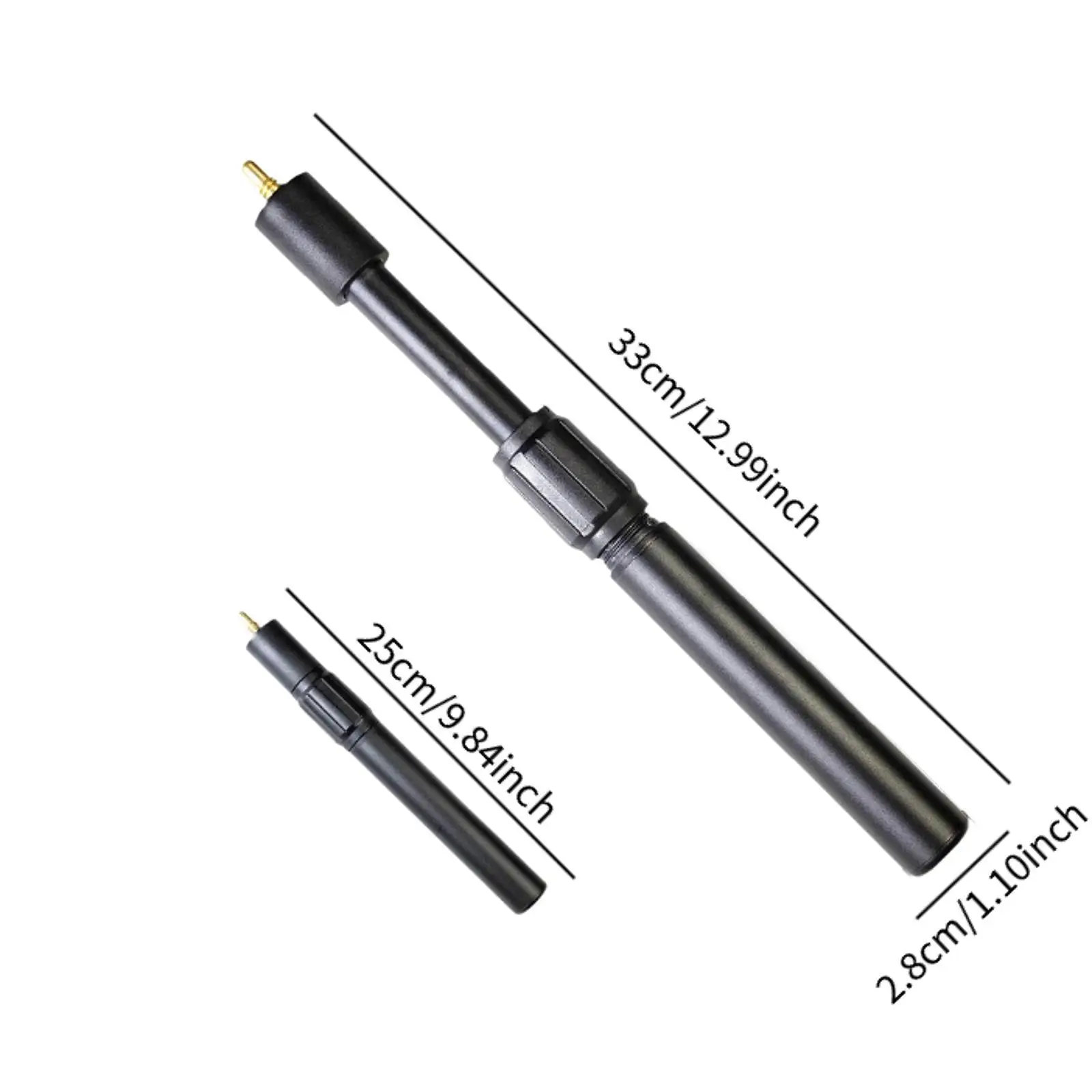 

Телескопический удлинитель для бильярдного кия: прочный, портативный держатель для снукерного кия, для ремонта и замены