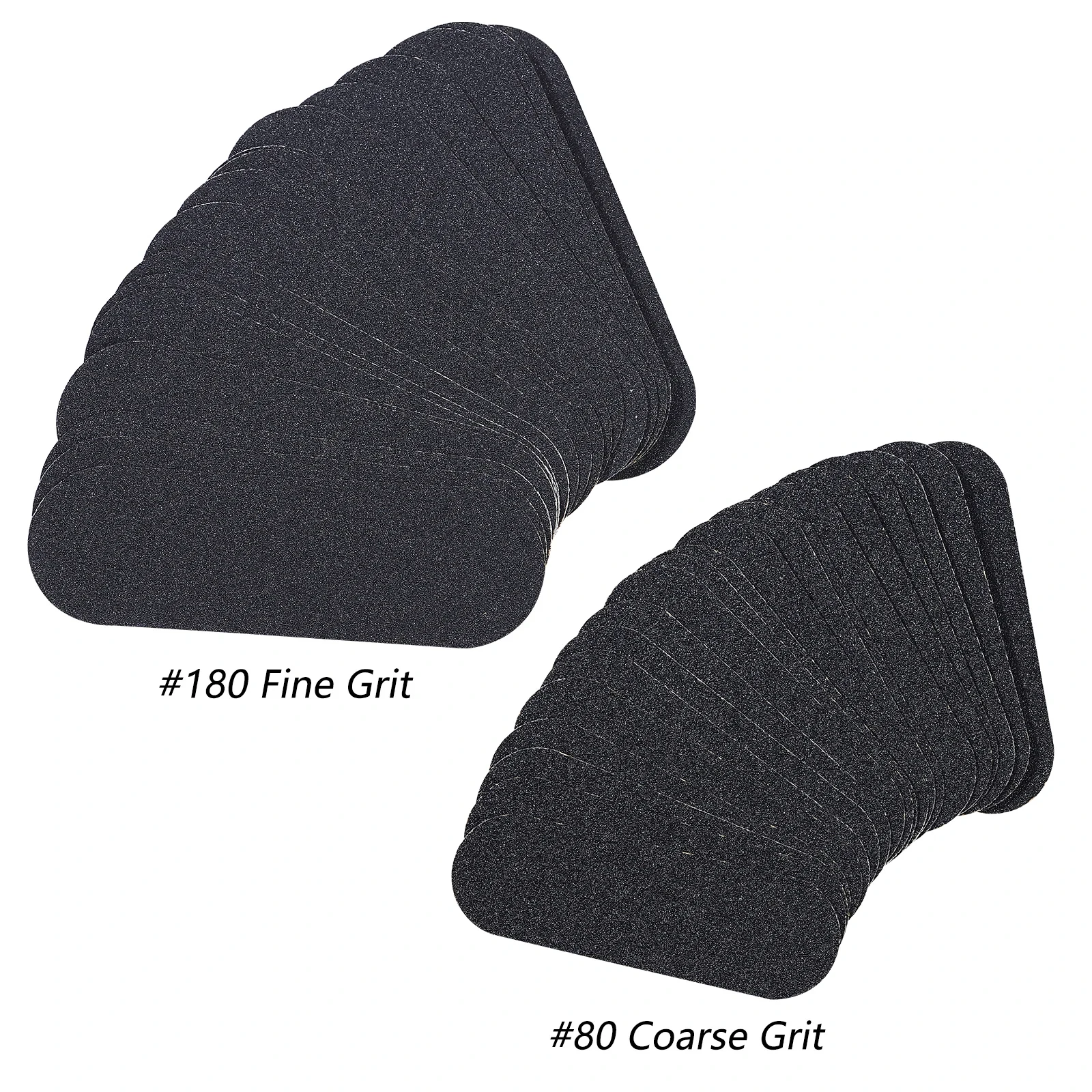1/20/21pcs Pedicure Feet Care Metal Handle Foot and Coarse of Fine For Refill Files Grit Sanding Grit Cloth Rasp