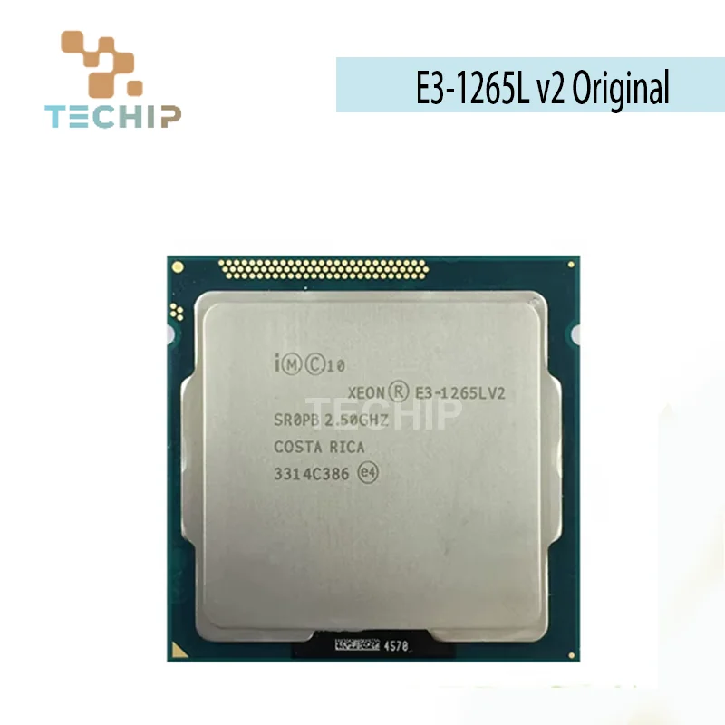 Xeon E3 1265L V2 1265LV2 Quad Core 2.50GHz 5 GT/s SR0PB LGA 1155 CPU