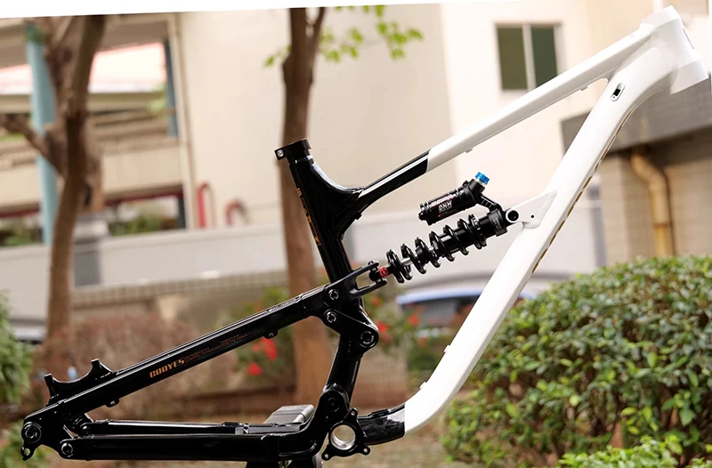 Quadro de Bicicleta em Alumínio com Suspensão Total, Enduro, Soft Tail, 29/27.5, DH, XC, AM, MTB Boost, 148mm, 4 Links, DPD EU UK