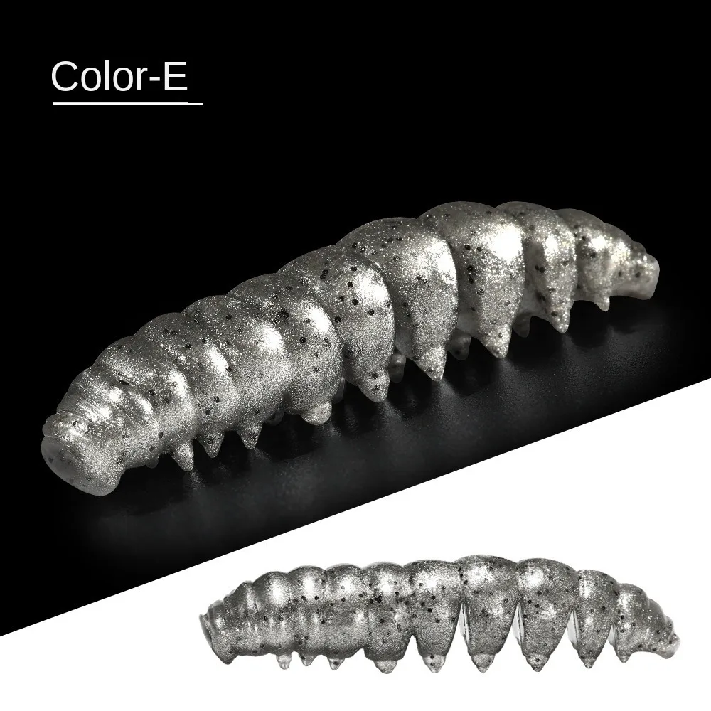 6/11 قطعة مادة TPR Spinpoler دودة فقيرة 6/11 قطعة مجموعة مجزأة الجسم الطعم الناعم المياه العذبة استخدام المياه المالحة استخدام دروب شوت معالجة #4