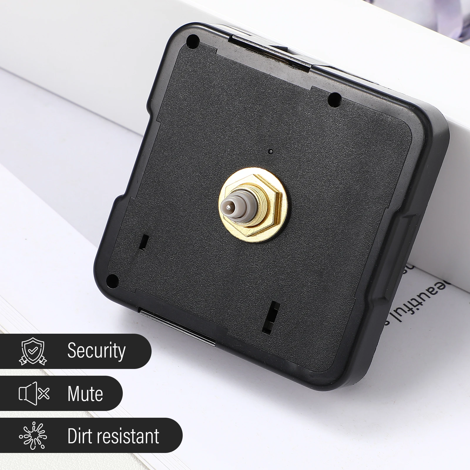 

Premium Quartz Clock Movement Replacement Operated Accurate Timekeeping for DIY Wall Clock Repair Accessory