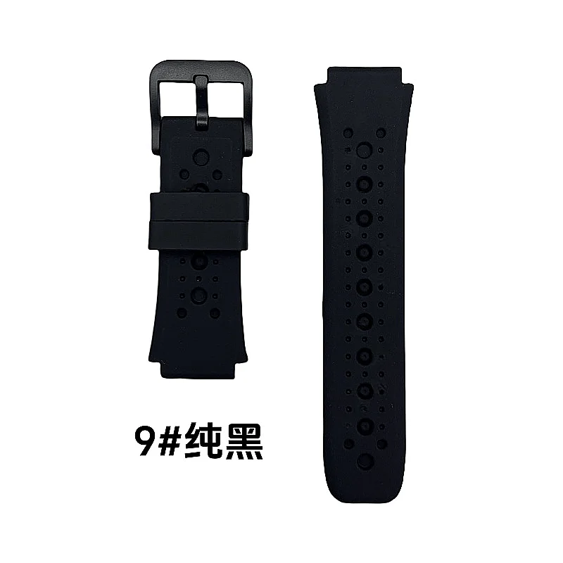 18mm Universal Kid Smart Sport Watch Band Silicone Strap Adjustable Wristwatch Replacement Strap Waterproof Children Watch Strap view 5