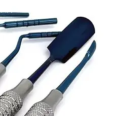 

6Pcs Dental Implant Instruments Kit Dental Bone Powder Filling Restorative Bone Graft Dental Spatula Filler Titanium Coated Tool