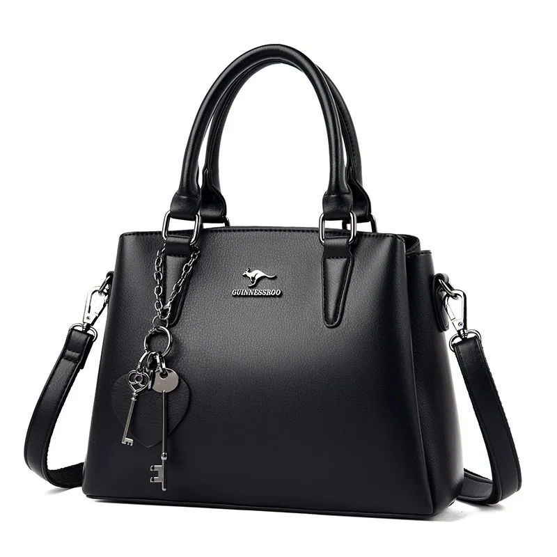 

Chains Solid Thread Hasp Zipper Pu Shoulder Bags Fashion Handbag 2024 High Quality Hot Sale Women's Bag Bolsos De Señora Bolso