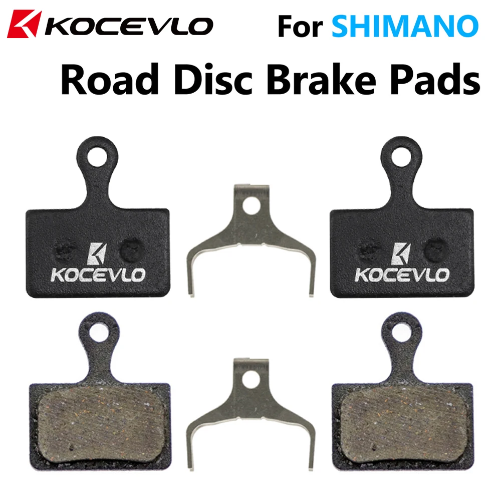 Kocevlo 2 Pair Road Disc Brake Pads for SHIMANO Flat Mount Road Disc Caliper L03A R9170 R8070 7020 GRX