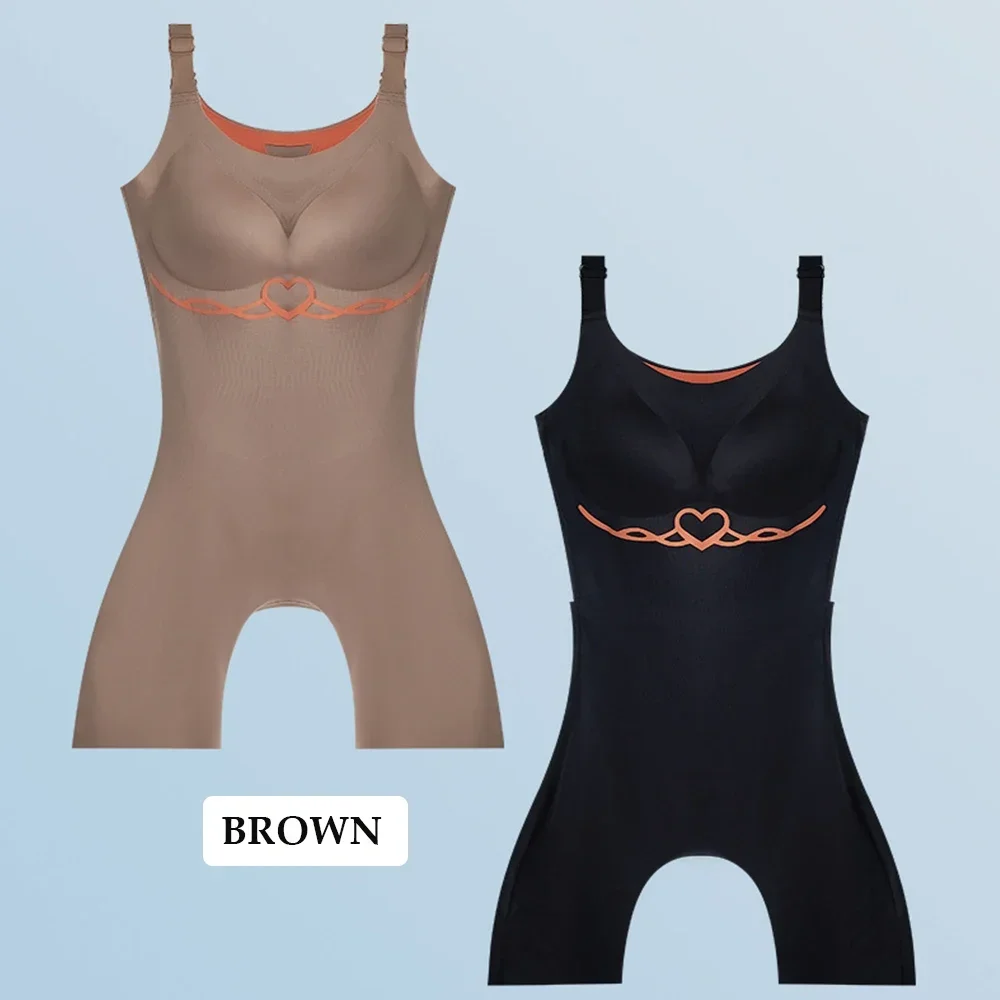 Bodysuit Full Body Shapewear para mulheres, controle de barriga, alta compressão, redução e moldagem