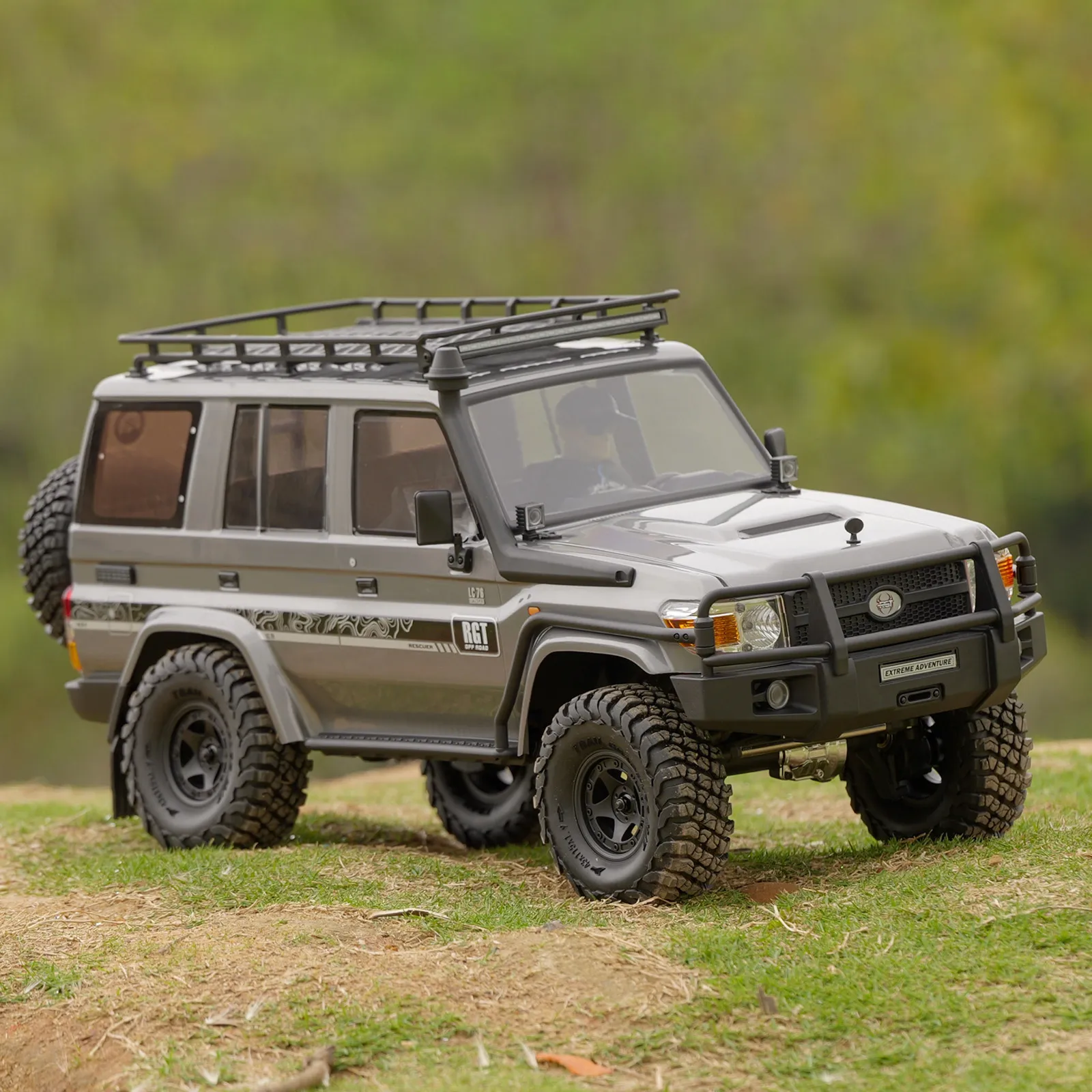 In Stock Rgt Ex86190 1 10 Scale Rc Car Electric Off Road Crawler Lc76 Remote Control Vehicle For Adult Hobby All Terrain Driving