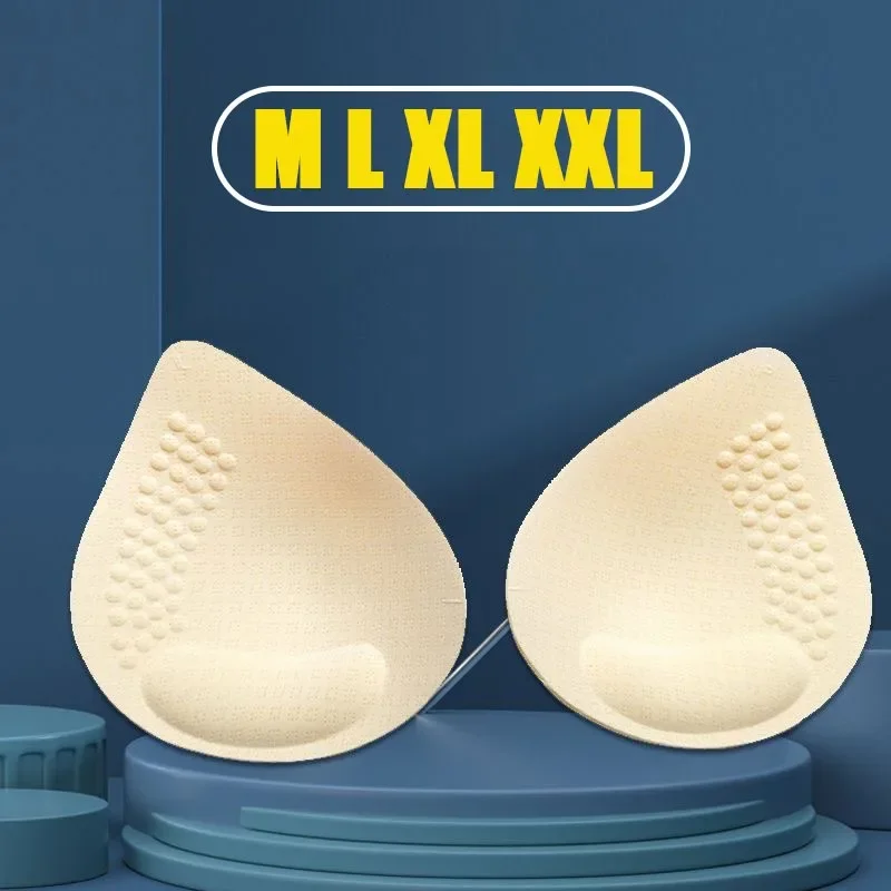 Women Thicken Sponge Bra Pads Sexy Breast Insert Push Up Bra Enhancer Swimsuit Bikini Pad Removeable Foam Chest Accessories