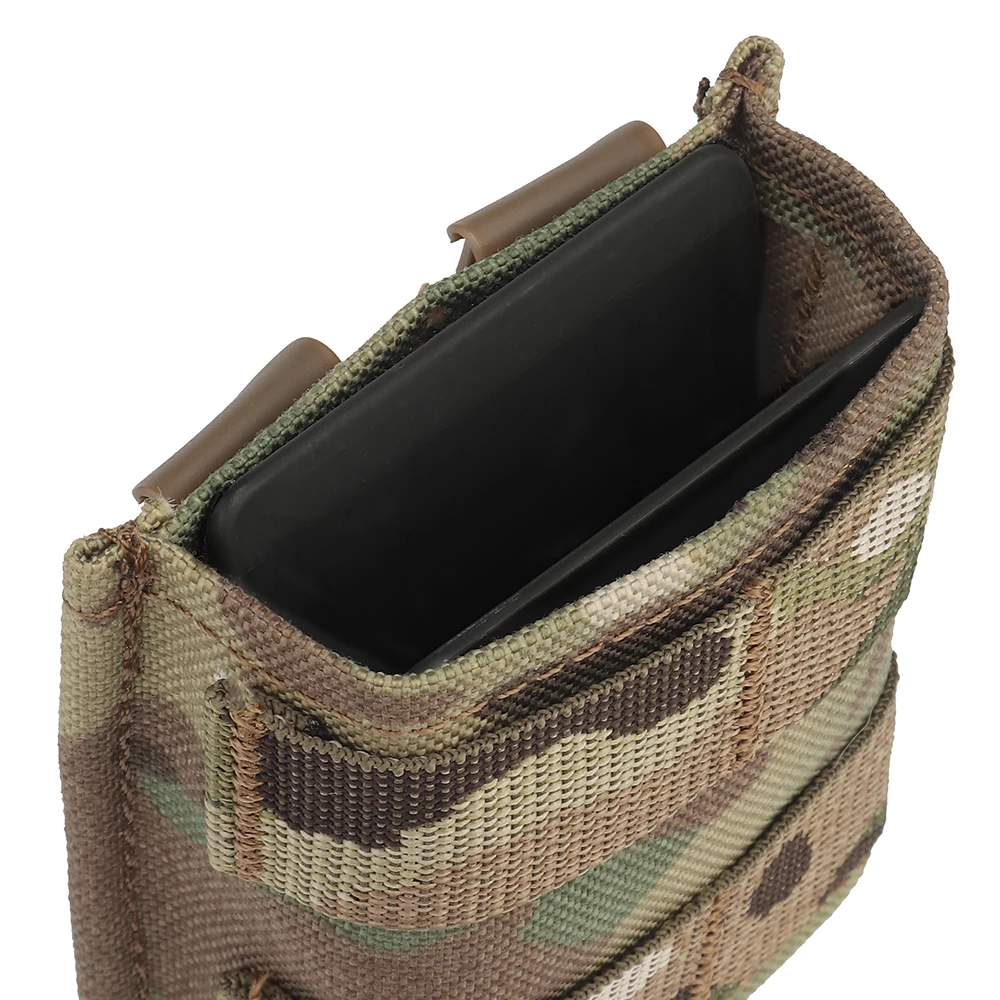 Bolsa tática rápida para revista 5.56, bolsa curta única mag kywi molle equipamento de caça ar15 m4 rifle airsoft cinto acessórios