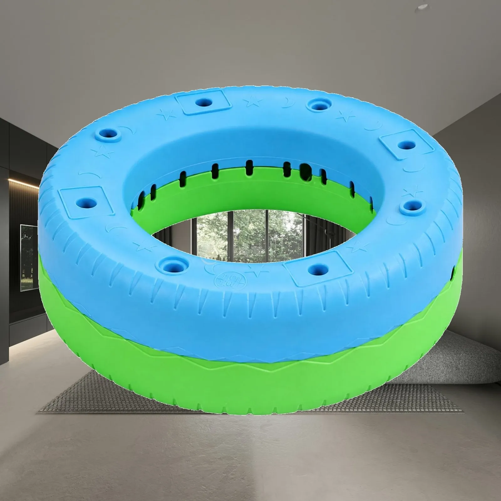 Outdoor Toy Long-Lasting Tire-Shaped Play Loop for Children, Garden Decor, Planter Project