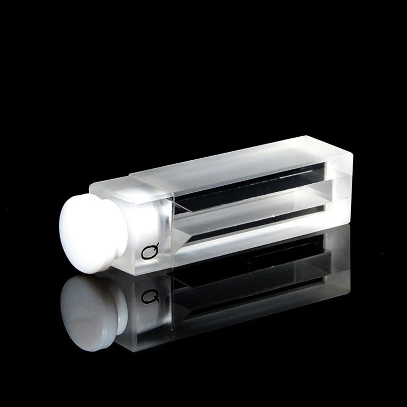 10mm quartz stoppered microcalorimeter - sealed with stoppered 0.35-0.7-1.05-1.4ml UV transparent