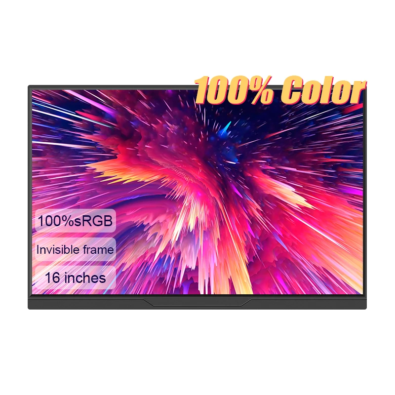LANLIPU 14/161inch Portable Monitor 100sRGB 1200P IPS Second Screen For Cell phone Xbox Switch PS4/5 Laptop Extension Gaming