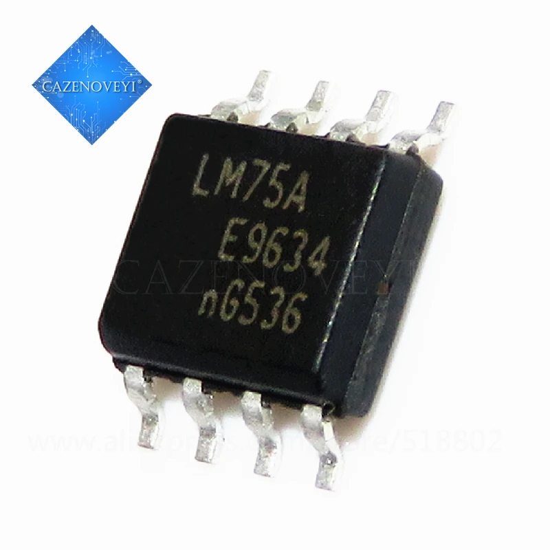 10piece LM75CIM3 LM75AD LM75A LM75