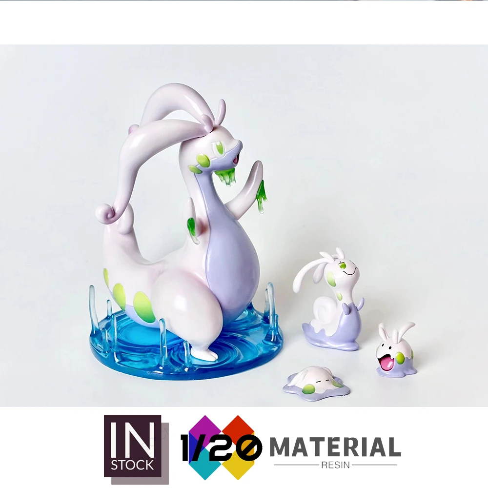 [En stock] Monde à l'échelle de résine 1/20 [JB] - Goomy & Sliggoo & Goodra [Split RE-MENT]