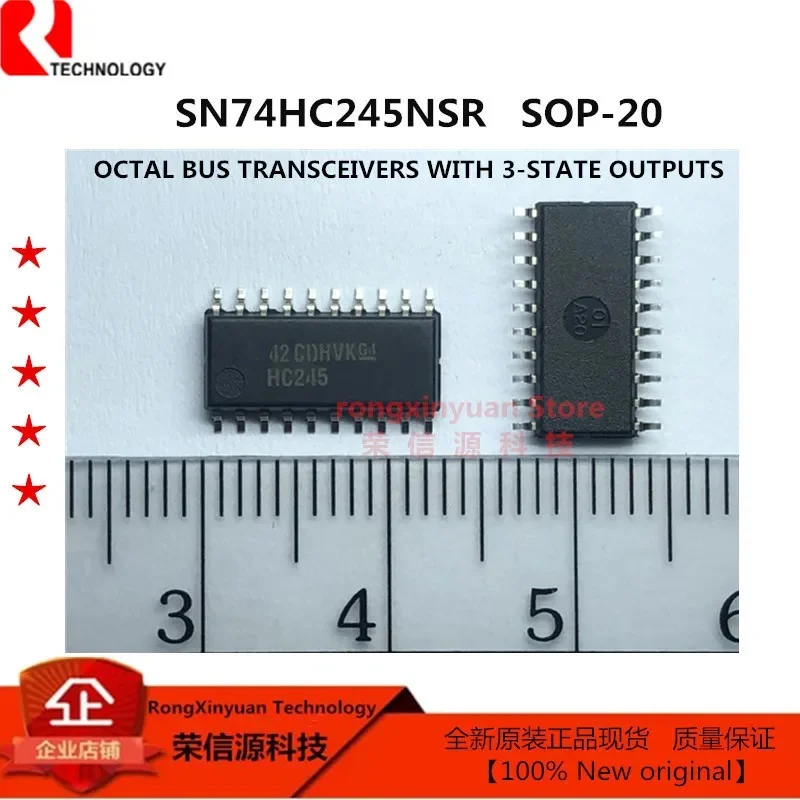 SN74HC245NSR HC245 SOP-20 SN74HC245 74HC245NSR 74HC245 FDD86102 TO-252 86102 MOSFET-N 100 V, 36,24 MΩ 100% ใหม่เดิม