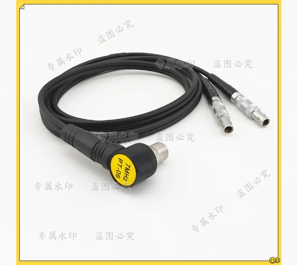 Ultrasonic Thickness Probe 7M PT-06 XT-6 7MHZ D6 7P6 5P6 Small Diameter Thickness Gauge Probe