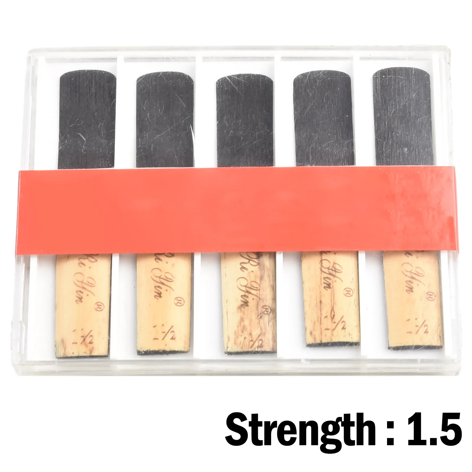 

10Pcs Bb Clarinet Reeds Strength 1.5/2/2.5/3/3.5/4 Woodwind Instrument Parts Traditional Bamboo Reed Clarinet Accessories