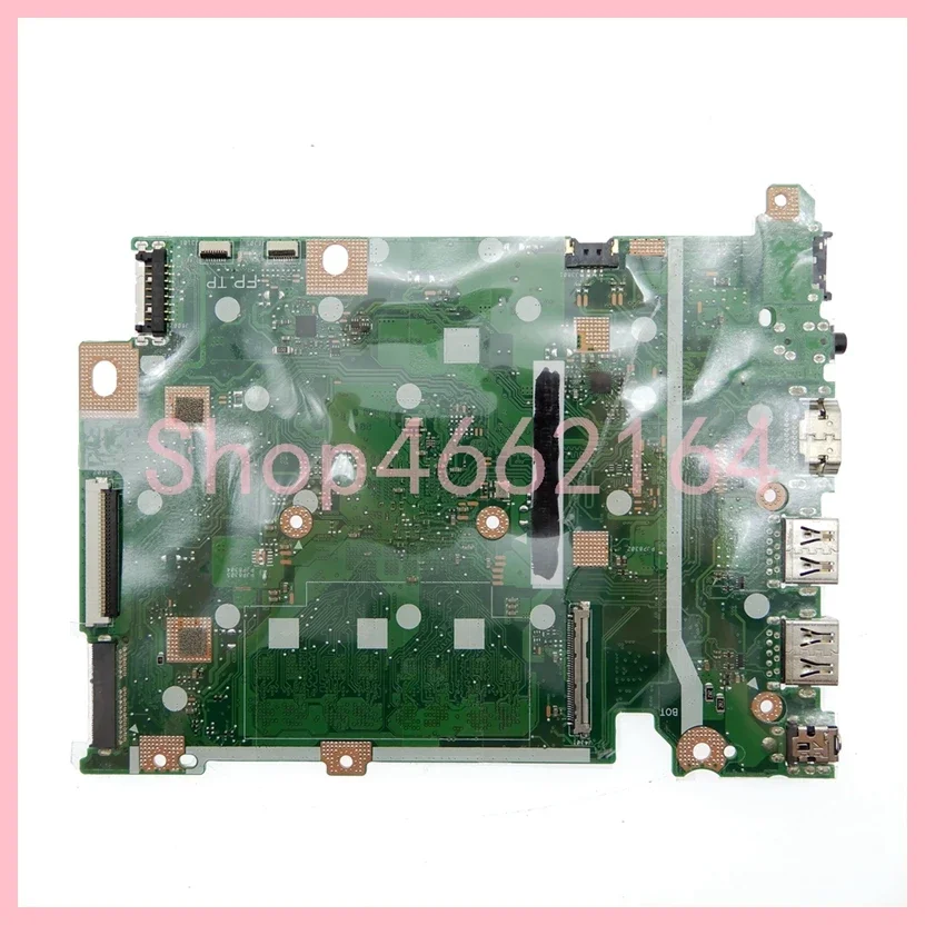 E406MA With 4GB-RAM 64GB-SSD N4000/N5000 CPU Laptop Motherboard For Asus L406MA E406MAS E406MA E406M E406 Notebook Mainboard