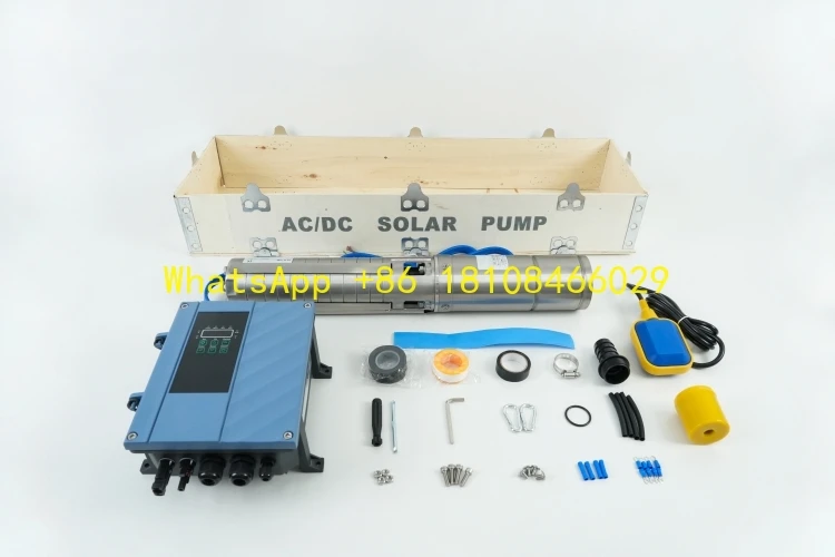 

Pumps Solar Deep Well Water Pump for Deep Well in 120 Meter Head 3HP Solar Ac/dc Hybrid Cambodia