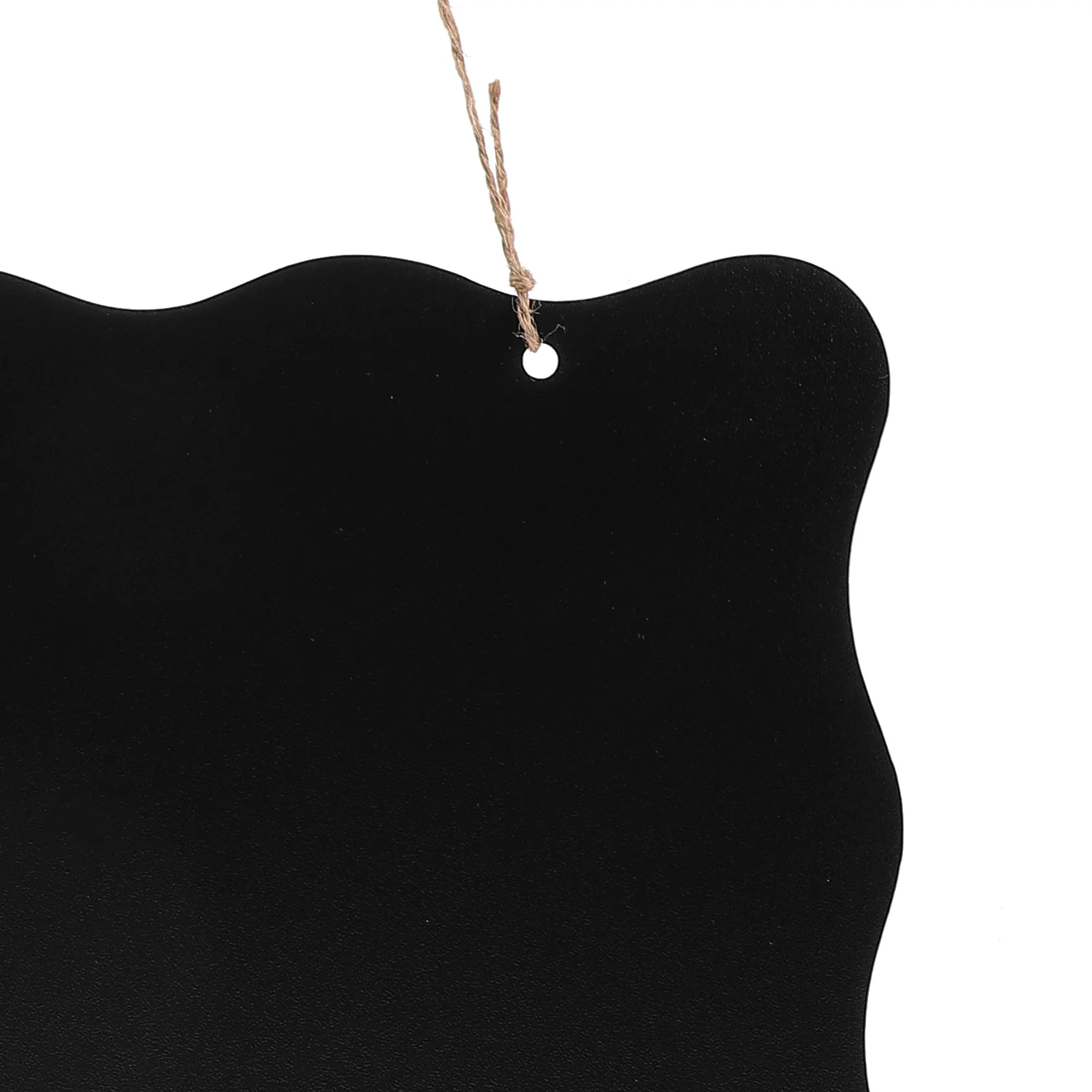 2 قطعة علامات السبورة المعلقة خشبية صغيرة السبورة رسالة لوحات الجدار الشنق لوحات مذكرة لديكور متجر المنزل #3