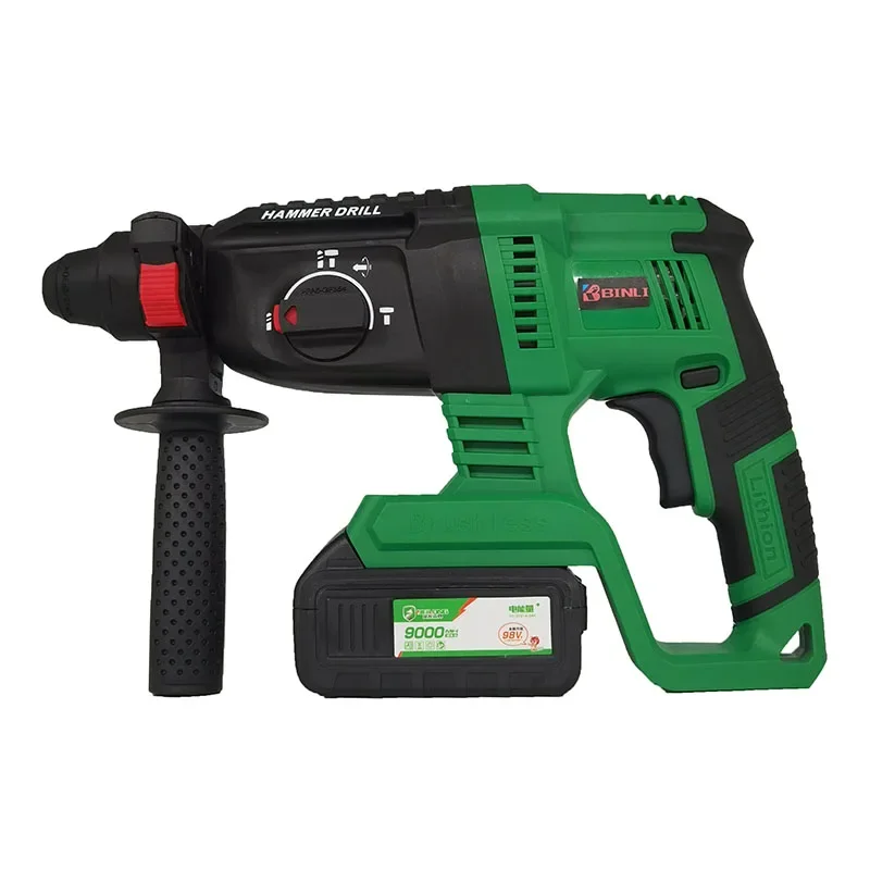 

Binli wholesale 9000mAh rechargeable heavy duty electric impact brushless cordless rotary hammer drill