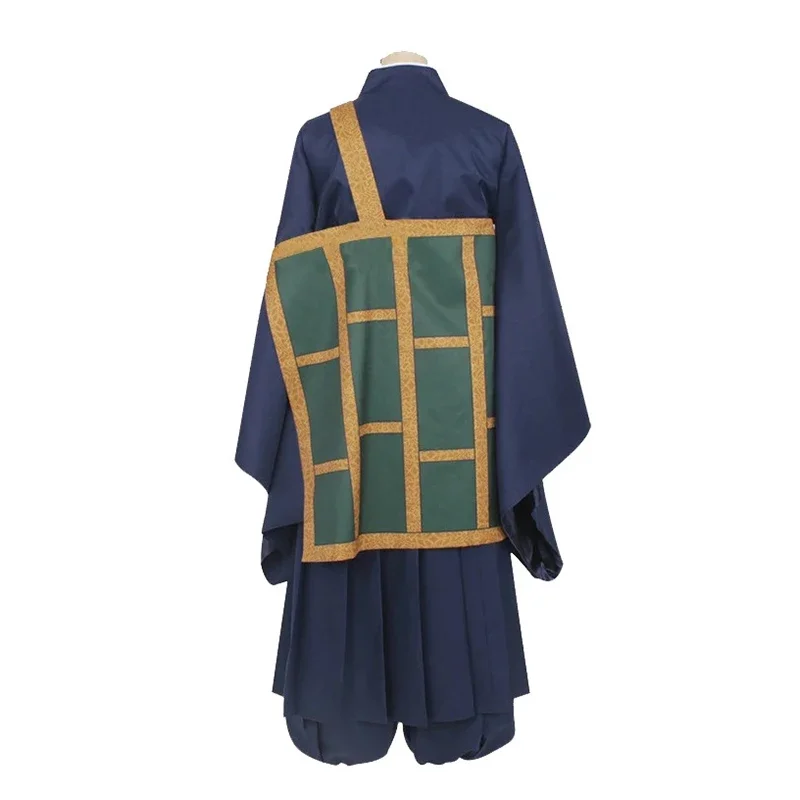 Geto Suguru Cosplay Costume Anime Jujutsu Kaisen Suguru Geto Cosplay School Uniform Black Blue Clothes Halloween Costumes Adult view 5