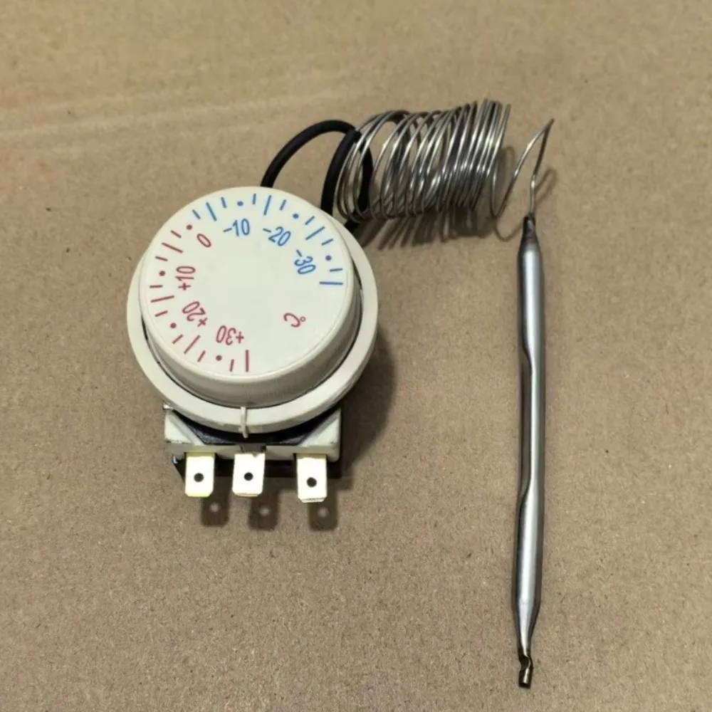 Refrigerator freezer mechanical knob thermostat plus or minus 30 grees