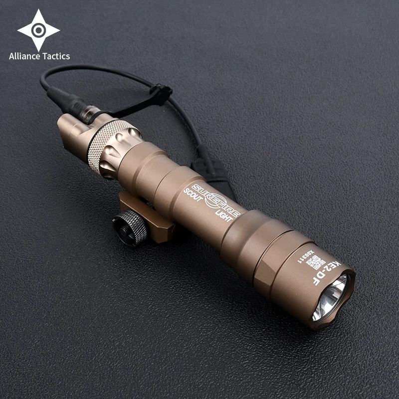 

WADSN Scout Light M600DF with Metal Tail Cap Surfire M600 M600C 1400 Lumen Airsoft Torches Hunting Softair Weapon Lighting