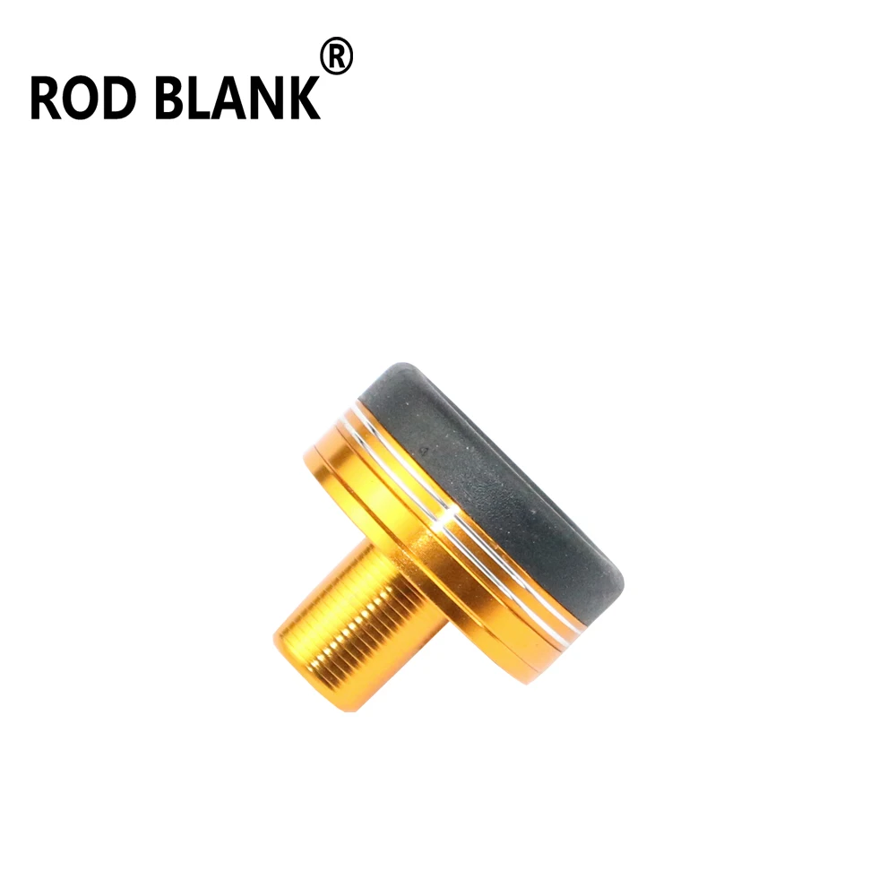 Rod Blank 4Pcs/Set Weighted Aluminum Butt Cap Fishing Rod Building Accessory Rod DIY Repair Component