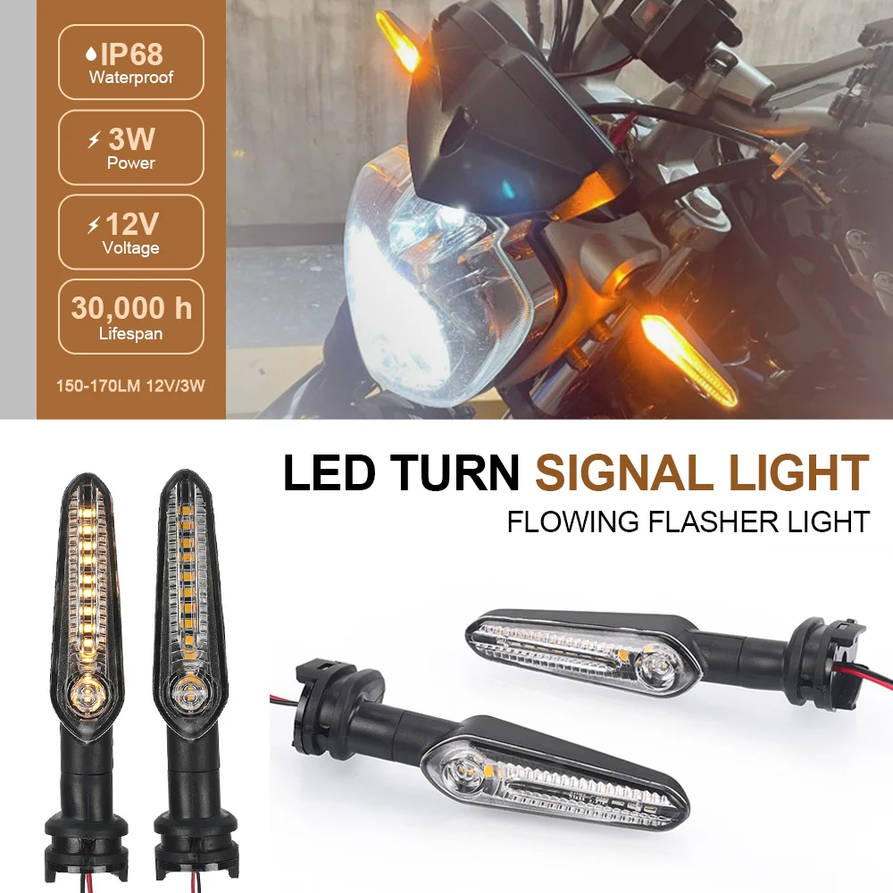 

LED Turn Signal Light For Yamaha FZ1 FAZER 2006 2007 2008 2009 2010 2011 2012 2013 2014 2015 2016 Flasher Indicator Lamp