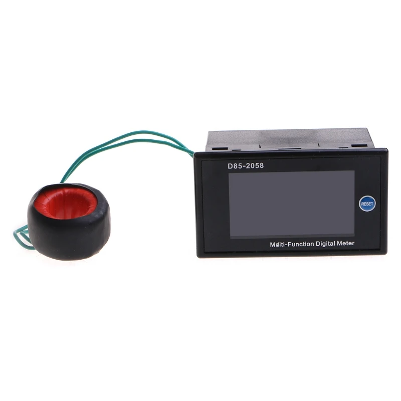 

Digital LCD Panel Meter Amps Energy Frequency Power 40-300V/200-450V 0-100A