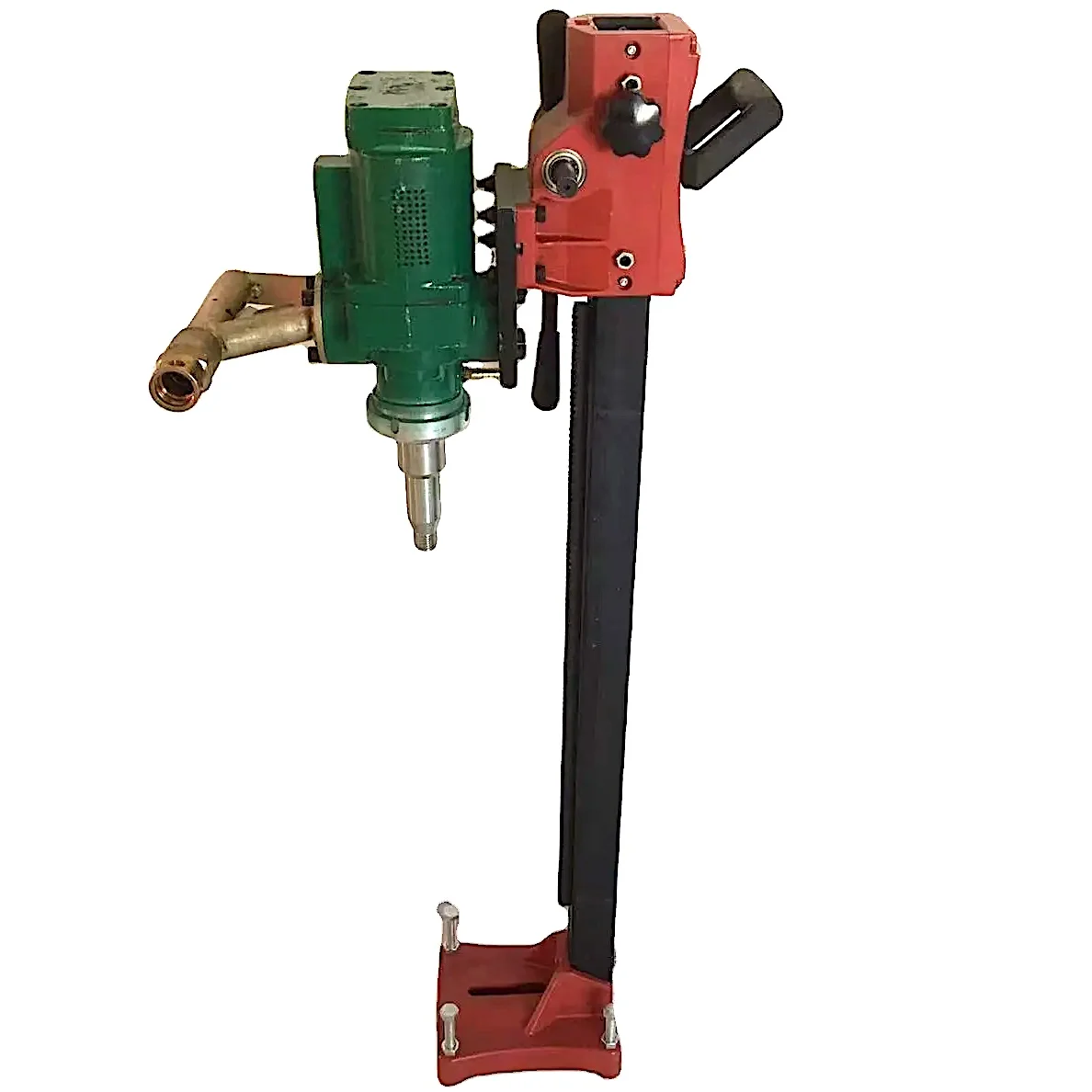 TY18218K Pneumatic Diamond Core Drill W/0.9 Meter Universal Column Wet Core Cutter Sampling Drilling Operations in Coal Tunnel