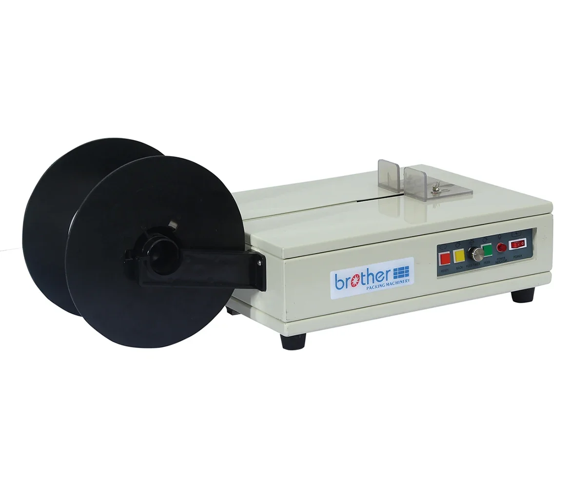 

Brother MINI Semi Auto Box Plastic Strapping Machine Small Table Model Belt Banding Machine KZBT