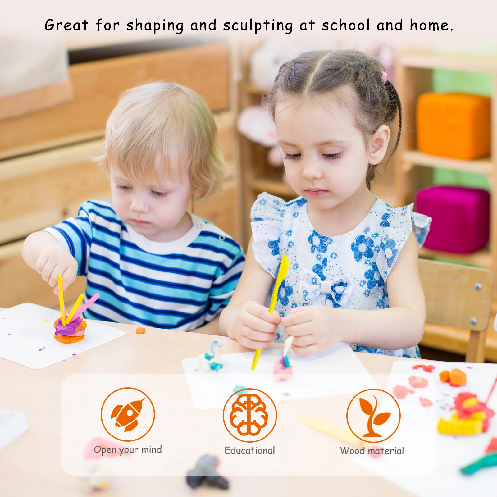 Plastic Clay Modeling Tools For Fondant Cake Carving Sculpting Craft Set School Home Art Projects Sugarcraft Design Kit