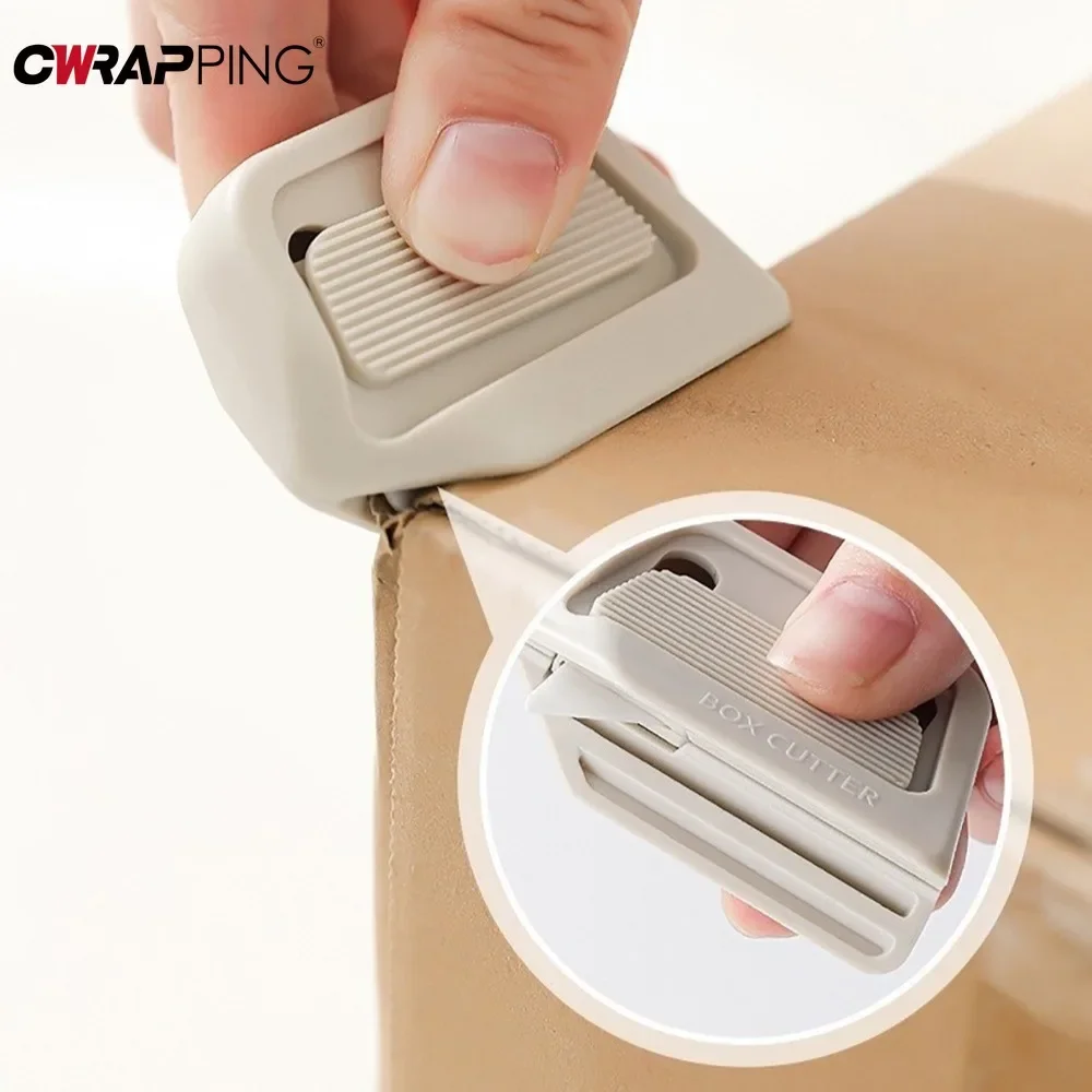 التلقائي قابل للسحب صندوق القاطع لطيف القرطاسية سكين مقبض الآسيوية رسالة فتاحة شقة اللوازم المكتبية Kawaii