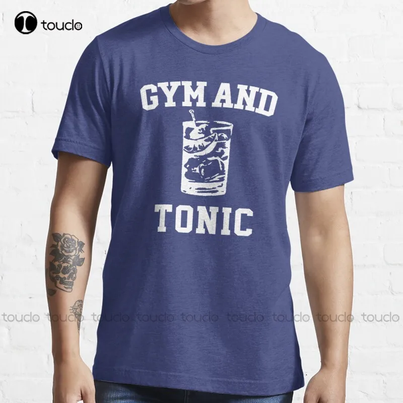 New Macs Gym And Tonic T Shirt T-Shirt Bowling Shirt Cotton Tee Shirt Xs-5Xl Unisex Fashion Funny Harajuku Streetwear Tshirt