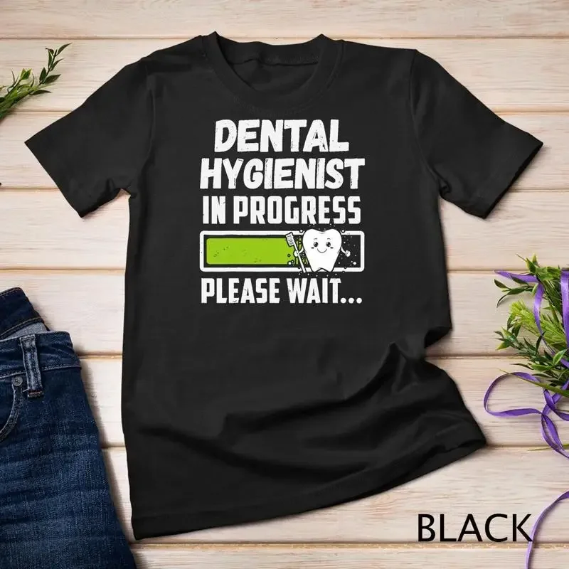 Dentist Hygienist In Progress Dental Hygiene Student T Shirt Unisex T shirt