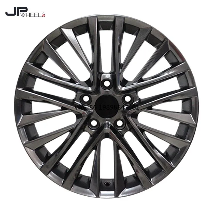 

17/18 Inch 5X114.3 5 Holes 40mm ET Black Finish Mesh Design Racing Car Alloy Aluminum Casted Wheels Rims for #06133