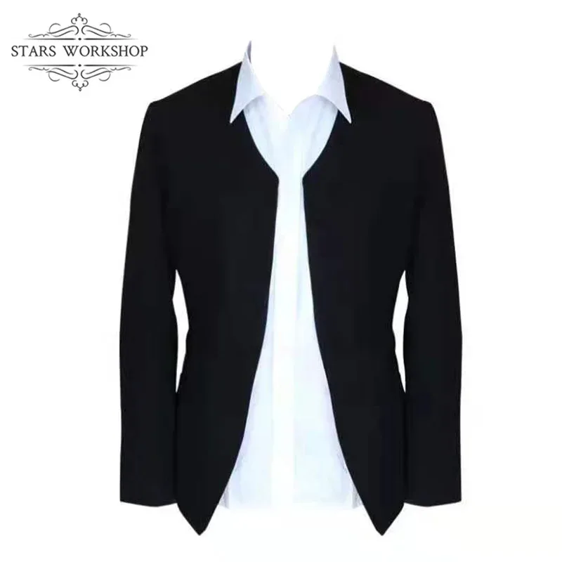 암살 교실 코스프레 아카바네 카르마 코스프레 의상 남성 여성 티셔츠 바지 벨트 학교 유니폼 할로윈 의상