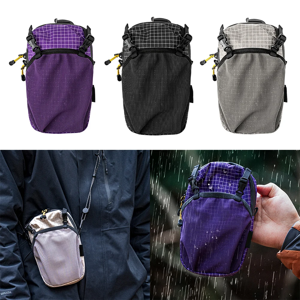 

Рюкзак с плечевым ремнем, карманная складная сумка через плечо с отделением для телефона, портативные аксессуары для занятий спортом на открытом воздухе