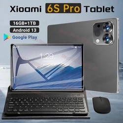 2024 Pad 6S Pro Android 13 Tablet Wifi Dual SIM 10 Core 16GB+1TB Global Tablets PC 10000mAh 5G Network 11 inch Original Tablette