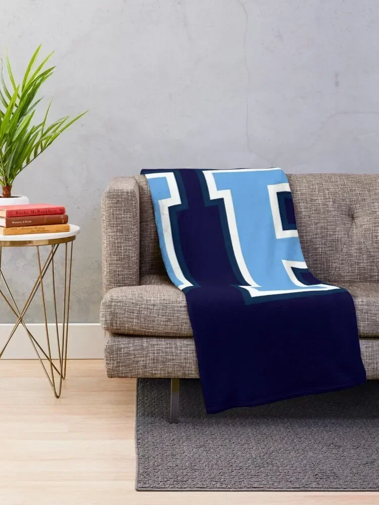 uri - college font Throw Blanket Soft Plush Plaid for babies Loose Blankets