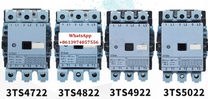 

Genuine contactor 3TF46/3TS47/3TS48/3TS49/3TS50 22-0XM0 220V