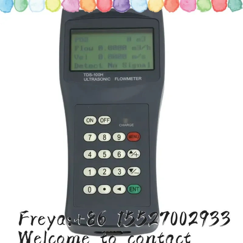 TDS-100H-M2 Portable Ultrasonic Flow Meter Liquid Flowmeter with M2 Transducer Measurement DN50-700mm
