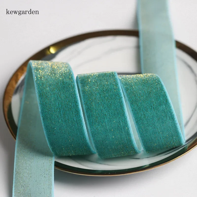 Kewgarden Glitter Velvet Ribbon 1\